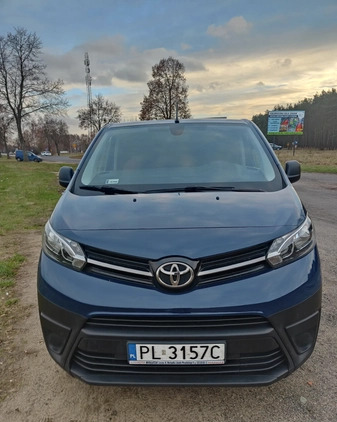 Toyota ProAce cena 92900 przebieg: 143000, rok produkcji 2019 z Rawicz małe 29